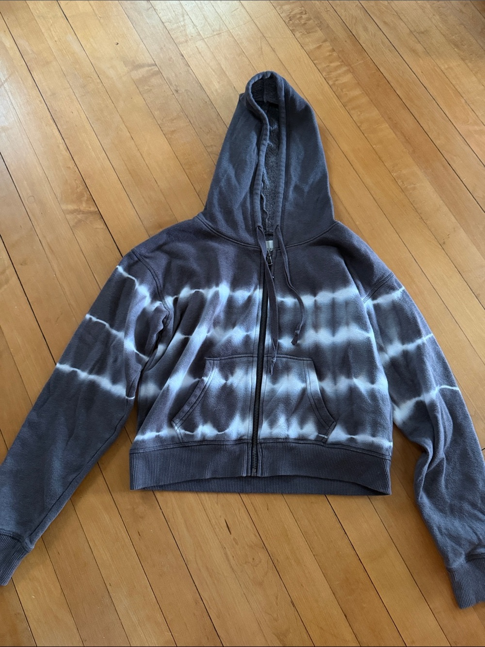 American Eagle Zip Hoodie in Charcoal